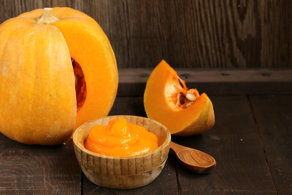 Pomarańczowa maseczka z dyni