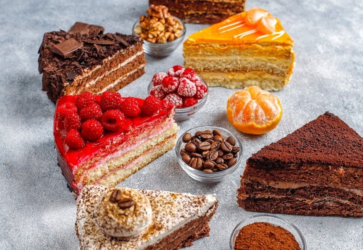 Ciasta bez cukru na blacie