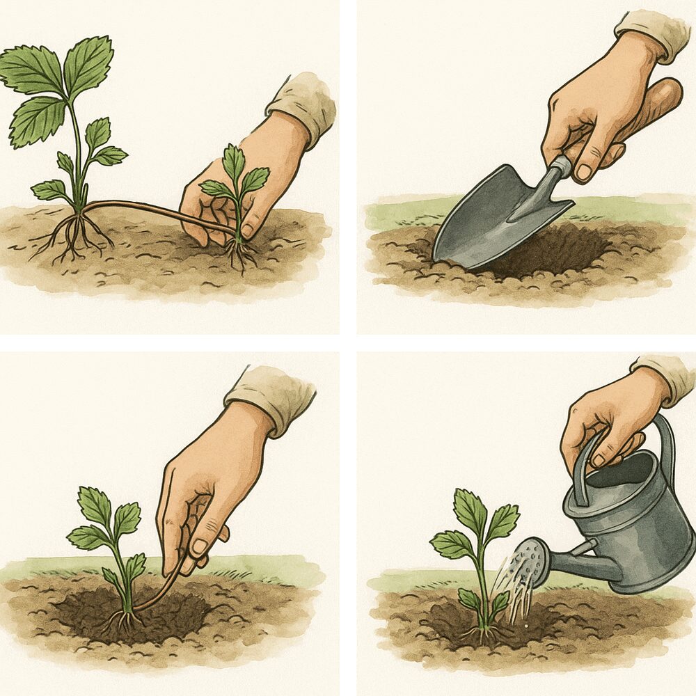 Instrukcja oddzielania rozłogu