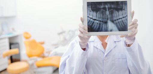rentgen zębów u dentysty
