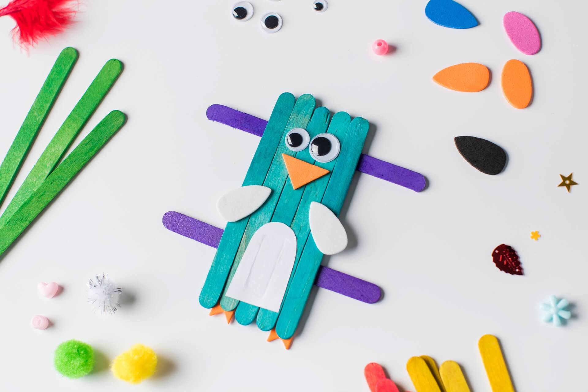 cuda z patyczków po lodach - inspiracje