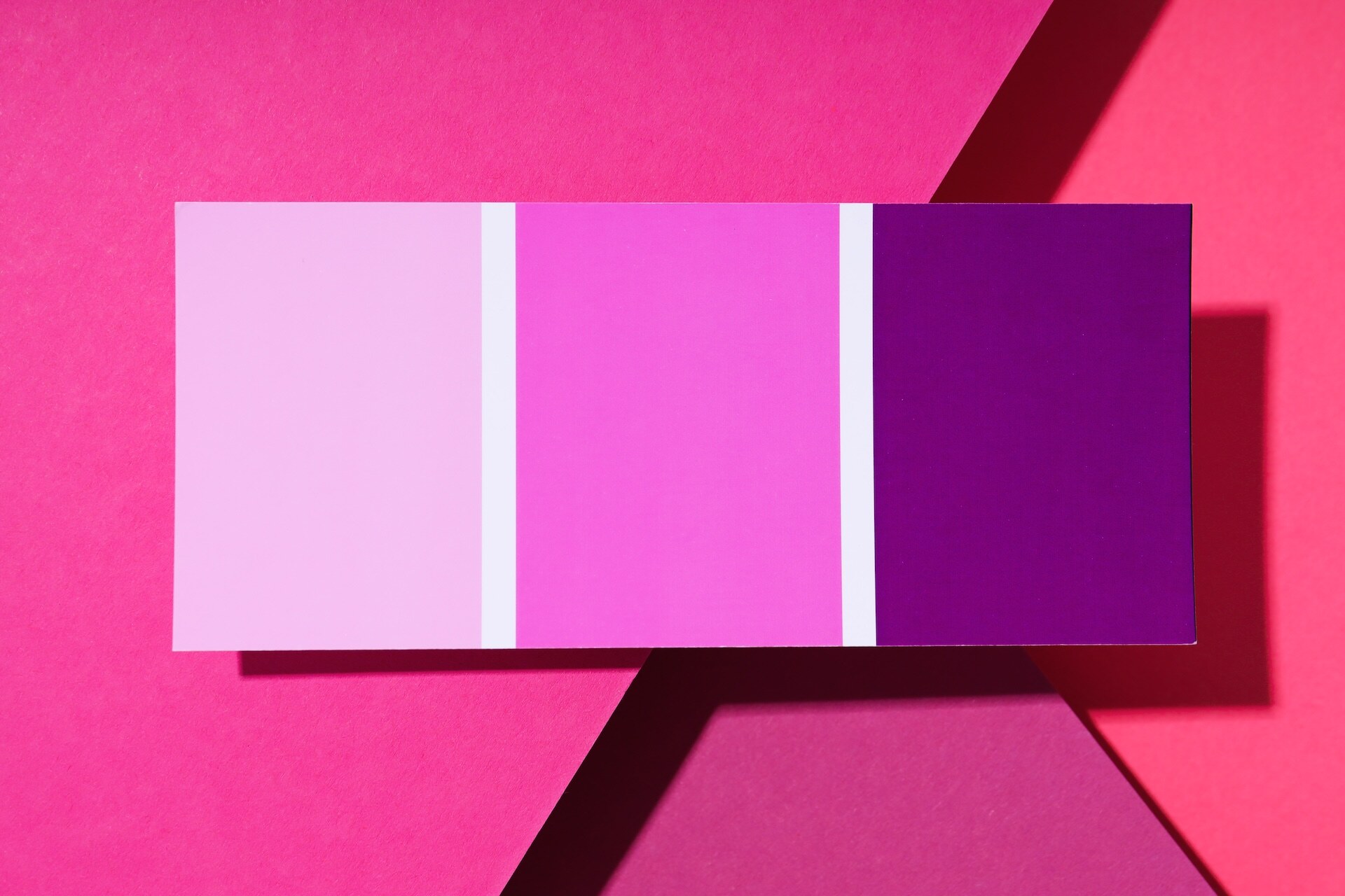 kolor magenta - paleta