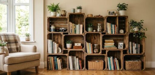 Meble ze skrzynek – pomysły na meble DIY z instrukcjami 