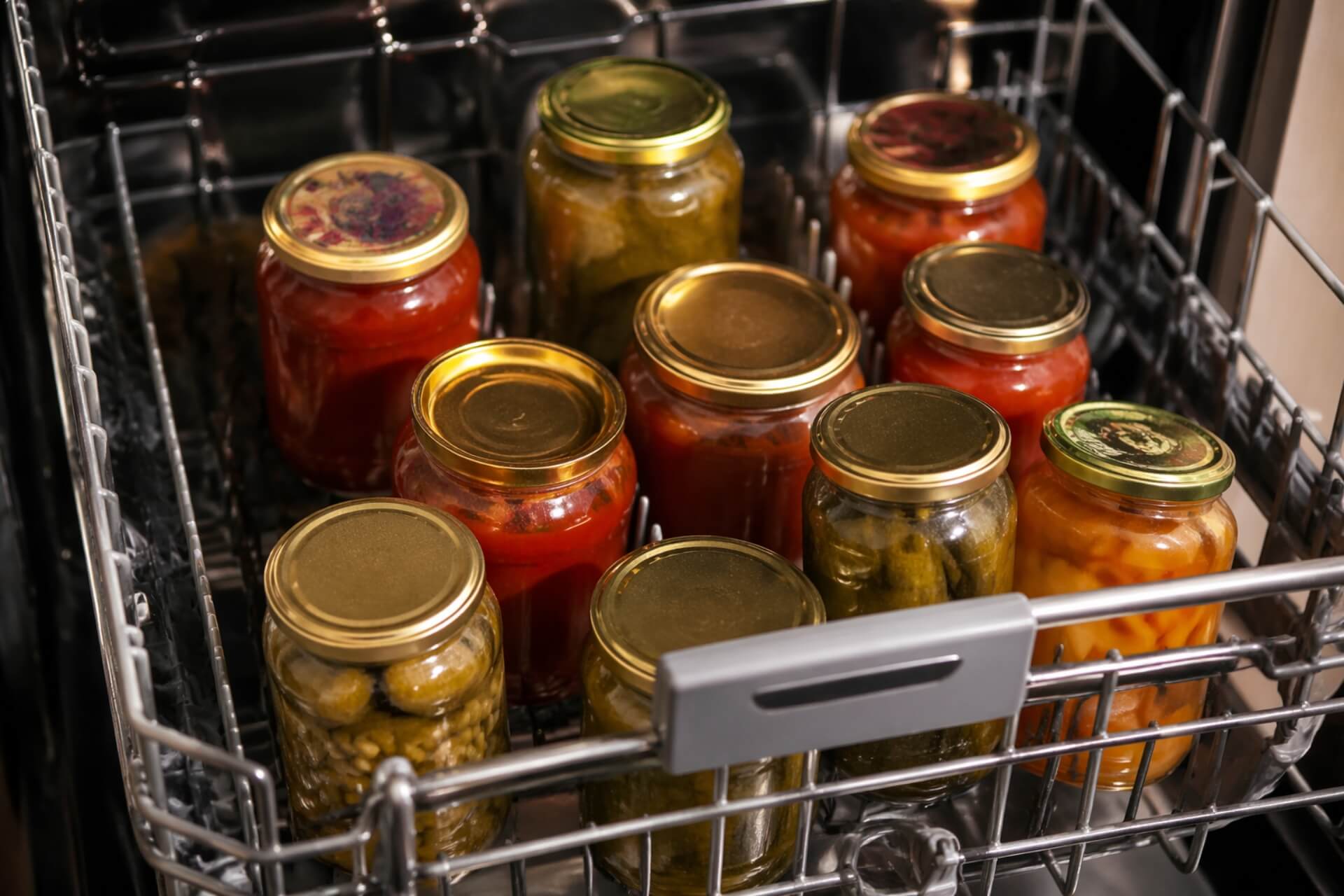 pasteryzacja w zmywarce przetworów