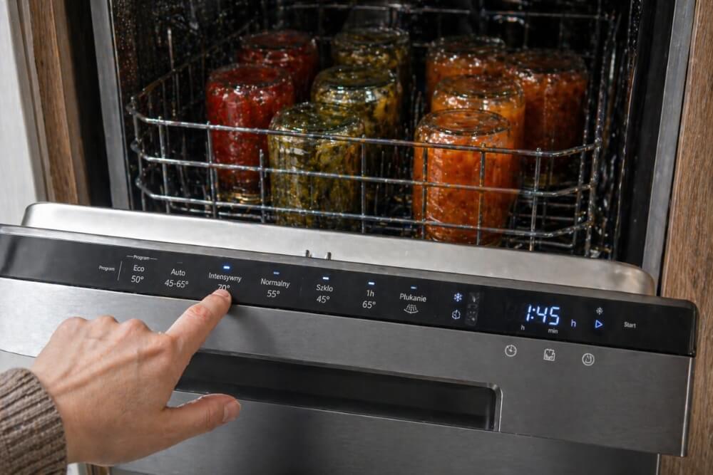 pasteryzacja w zmywarce - jaki program wybrać